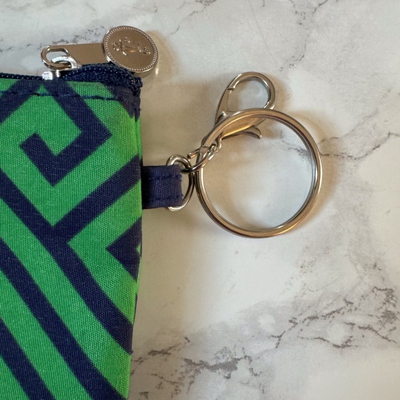 Initials Inc coin purse‎ with key ring and clasp. - Picture 4 of 12